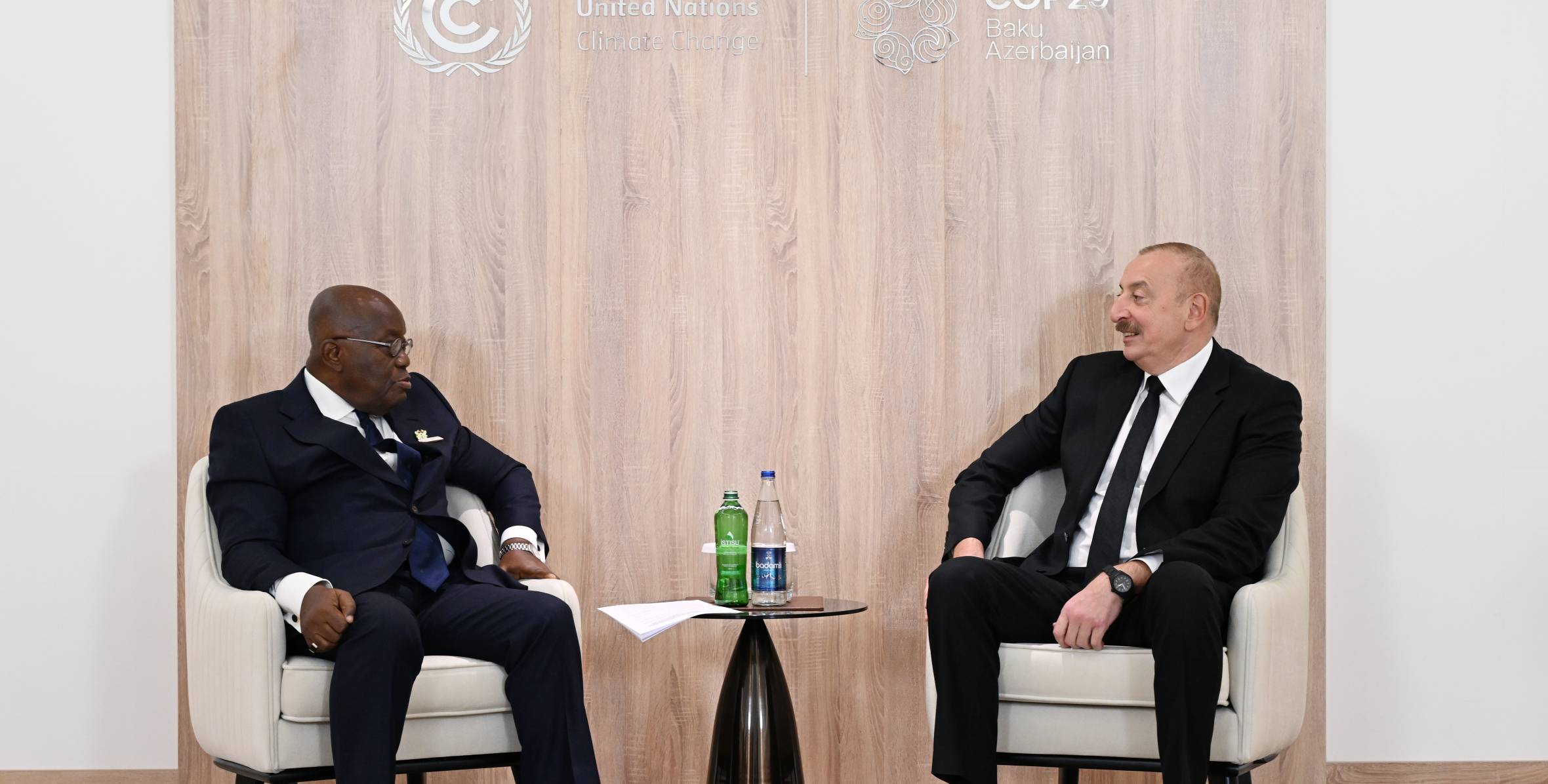 Ilham Aliyev met with President of Ghana