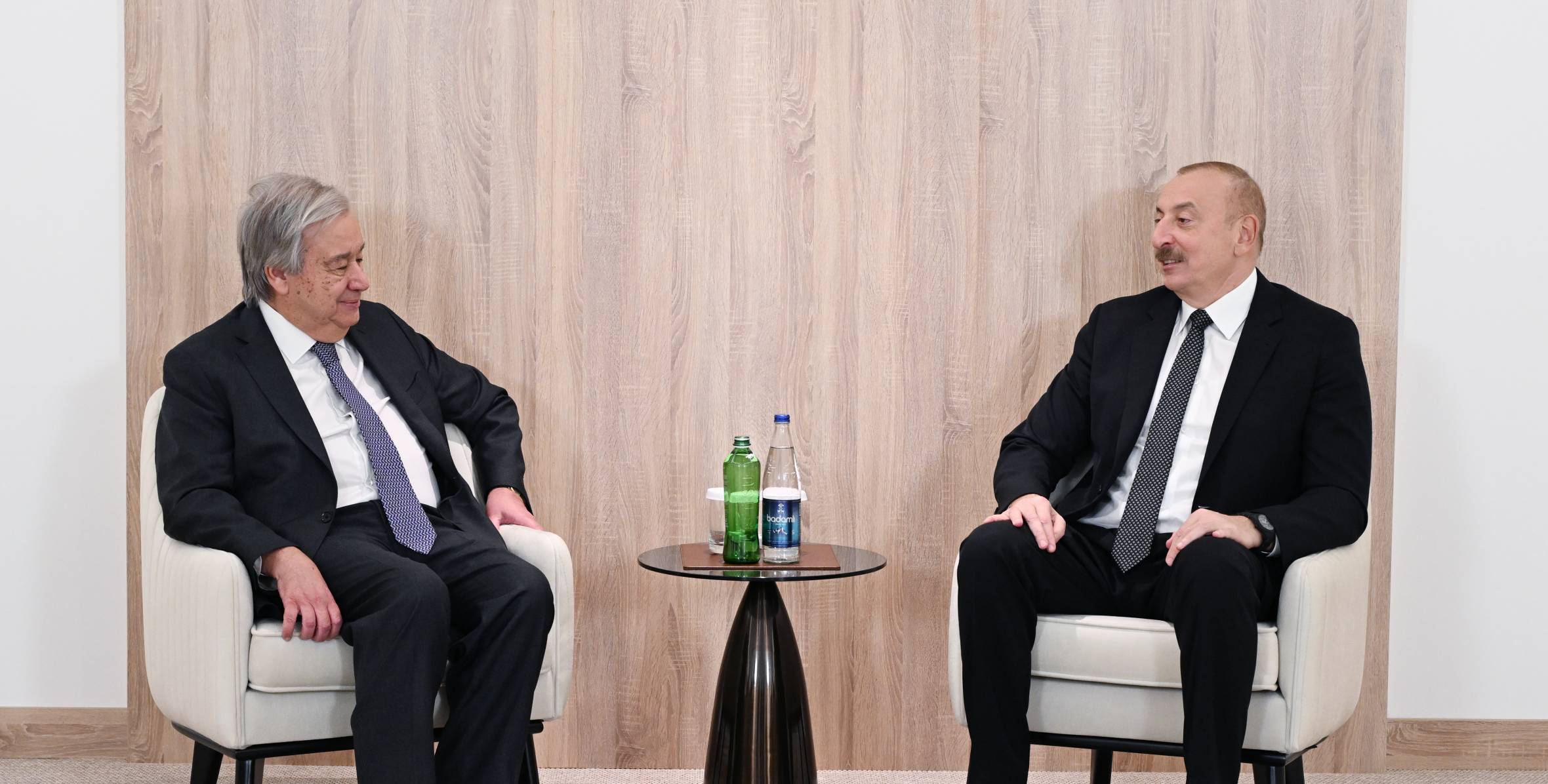 Ilham Aliyev met with UN Secretary-General