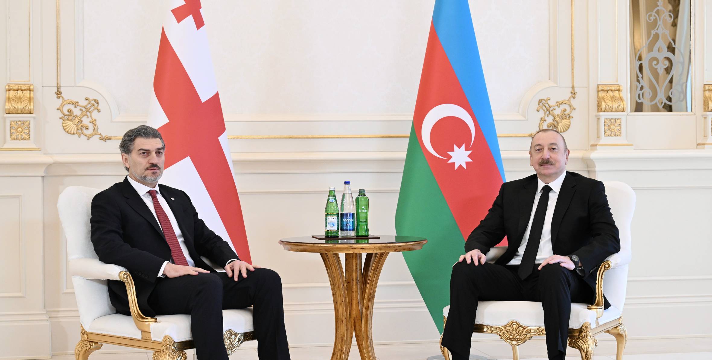 Ilham Aliyev held one-on-one meeting with President of Georgia Mikheil Kavelashvili